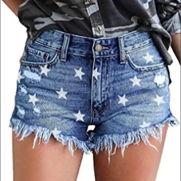 LUCKY BRAND | Riley Jean Shorts - Picture 4 of 4